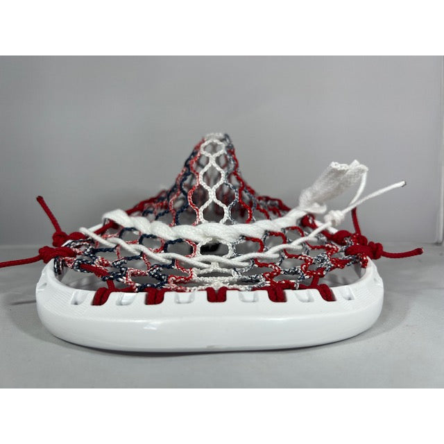 Custom Gait Mustang with Mesh Dynasty 9D Hexagon Red/White/Blue