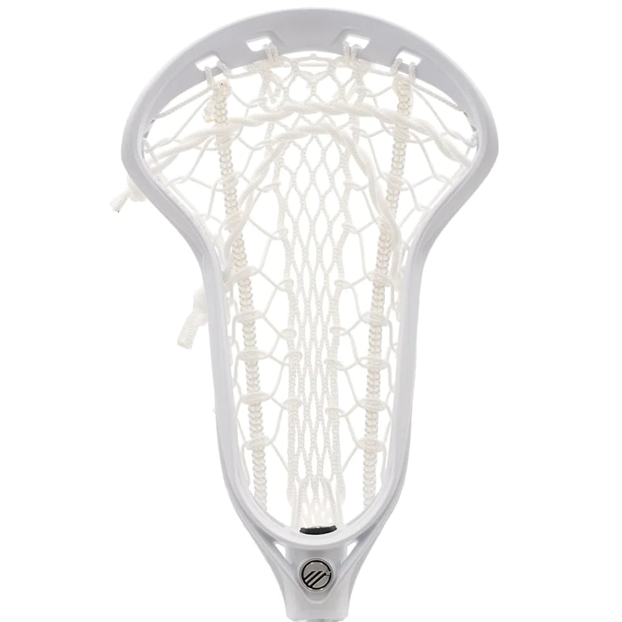 Maverik Ascent + Plus Mesh Runner Women's Lacrosse White Head White Pocket