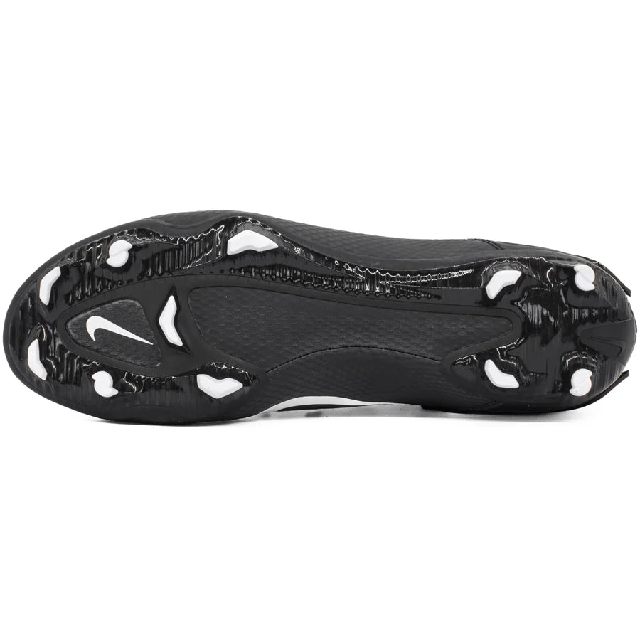 Nike Huarache 9 Elite Low Lacrosse Cleats Black/White