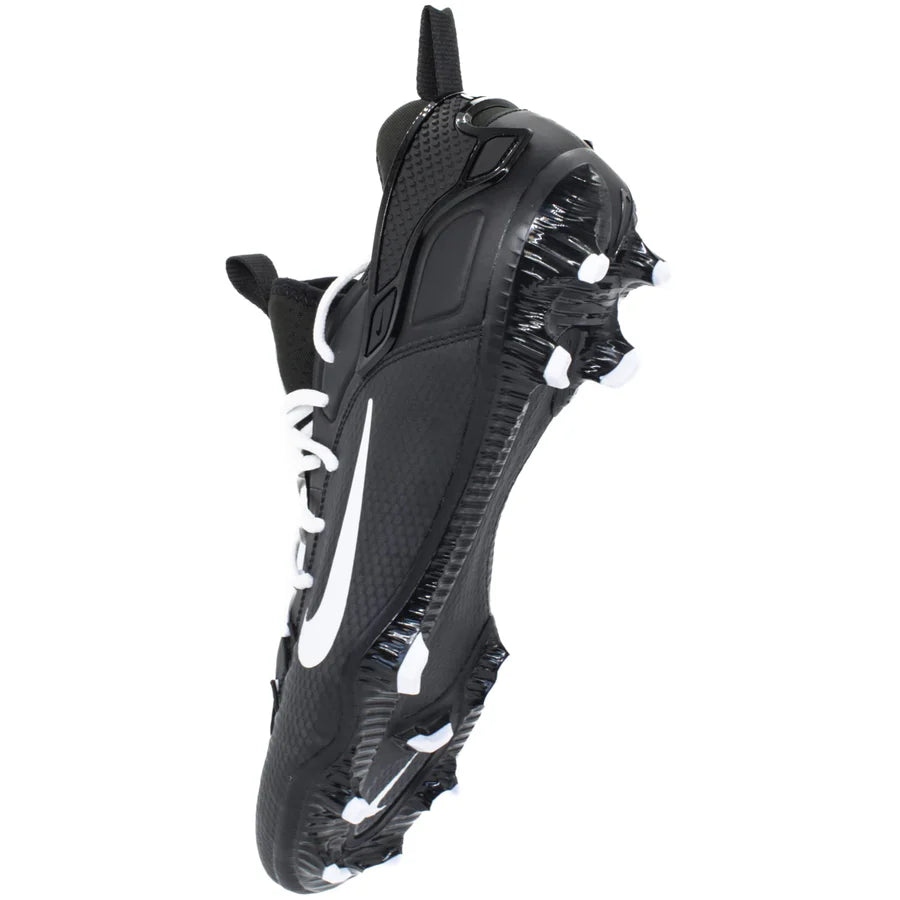 Nike Huarache 9 Elite Low Lacrosse Cleats Black/White