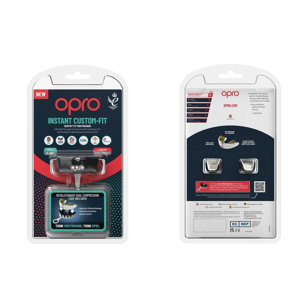 OPRO Instant Custom Self Fit Mouthguard