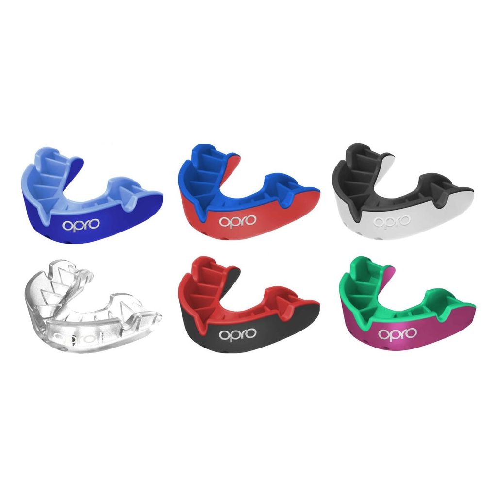OPRO Silver Self-Fit Mouthguard
