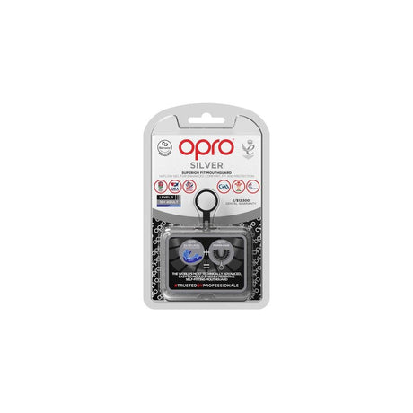 OPRO Silver Self-Fit Mouthguard
