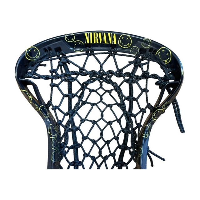 Custom Nirvana Dyed Gait Apex Complete Women's Lacrosse Stick Flex Mesh Pocket