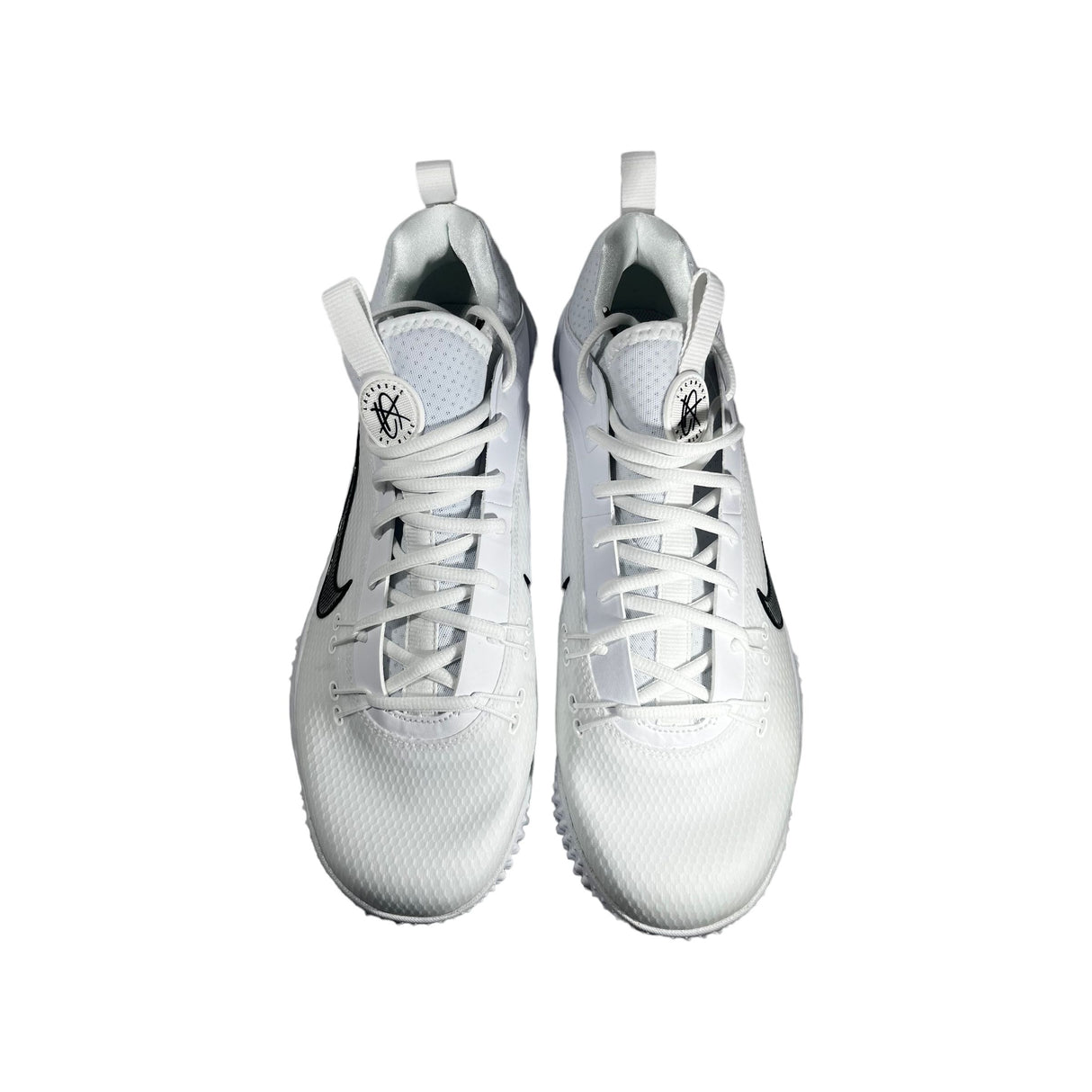 Nike Huarache 9 Elite Turf Lacrosse Cleats White/Black