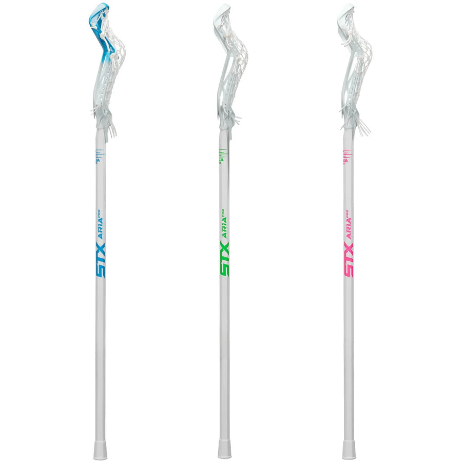STX Aria Pro Complete Limited Edition Women's Lacrosse Stick with Lock Pocket 2.0