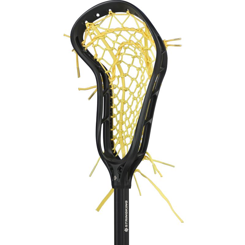 StringKing Pro Midfield Women's Lacrosse Stick Trad Tech Pocket + Metal 3 Handle