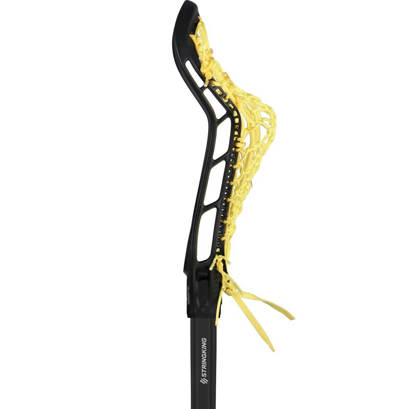 StringKing Pro Offense Women's Lacrosse Stick Trad Tech Pocket + Metal 3 Handle