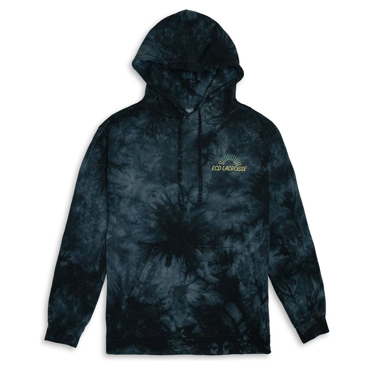 ECD Lacrosse Sunrise Tie Dye Hoodie