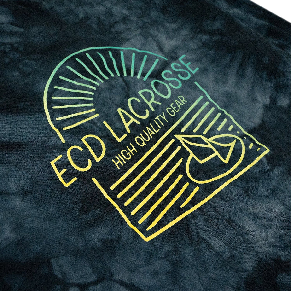 ECD Lacrosse Sunrise Tie Dye Hoodie