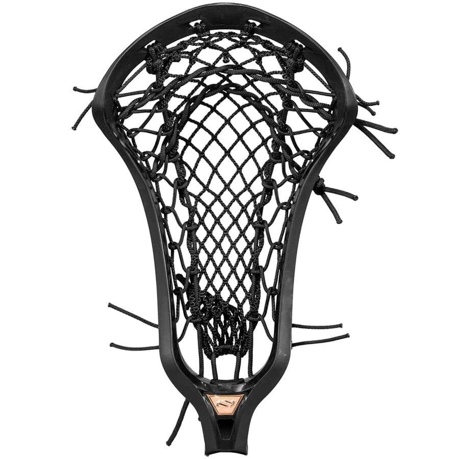 TRUE Temper Flyte Women's Lacrosse Head, black head with black pocket