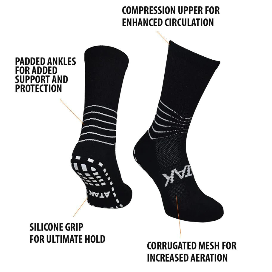 ATAK C-Grip Socks Black
