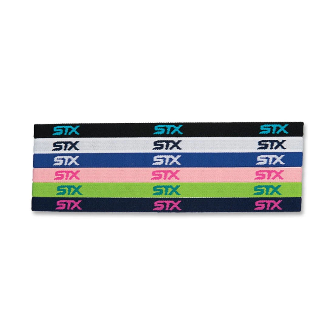 STX Logo Hair Bands 6-Pack