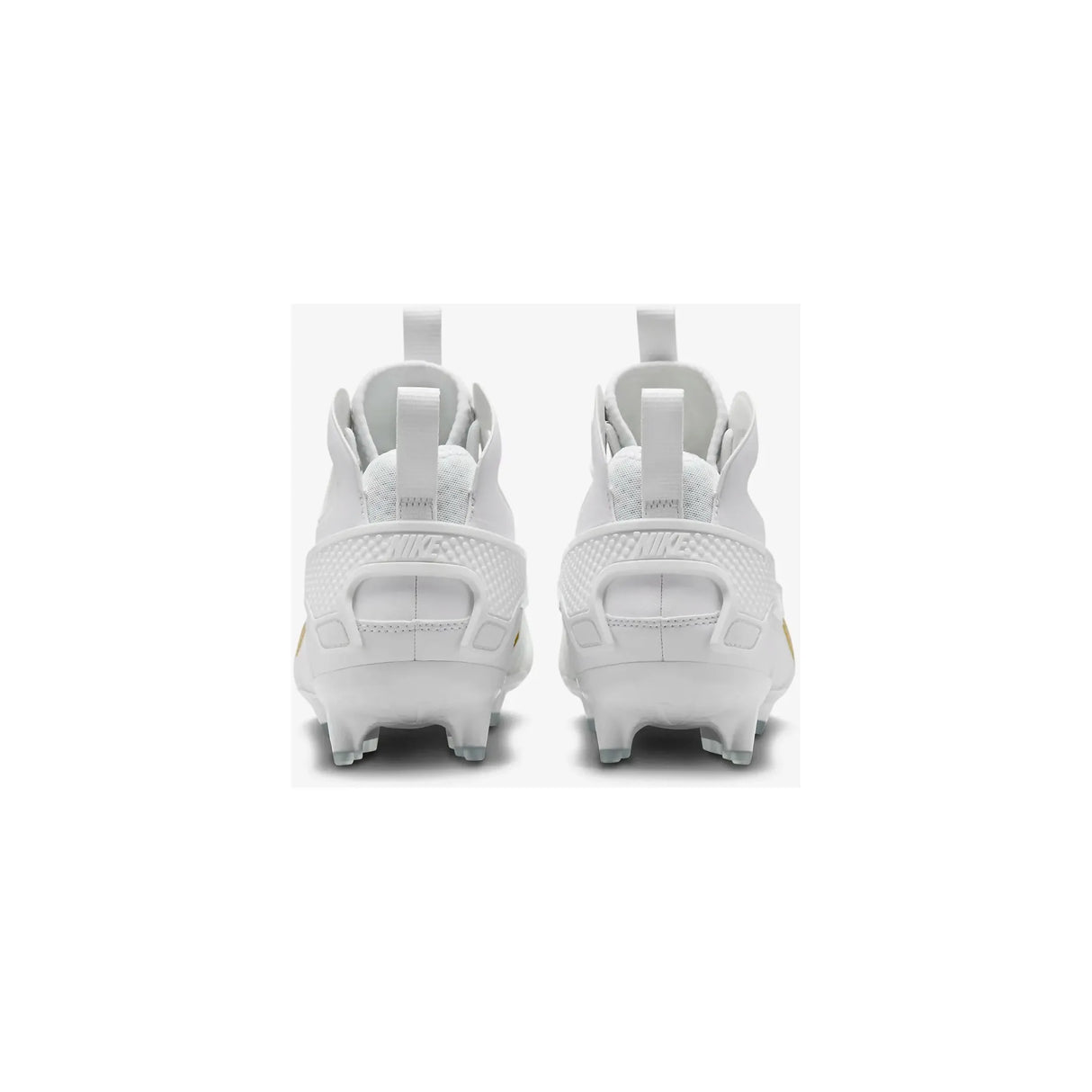 Nike Huarache 9 Elite Mid Lacrosse Cleats White/Vivid Gold