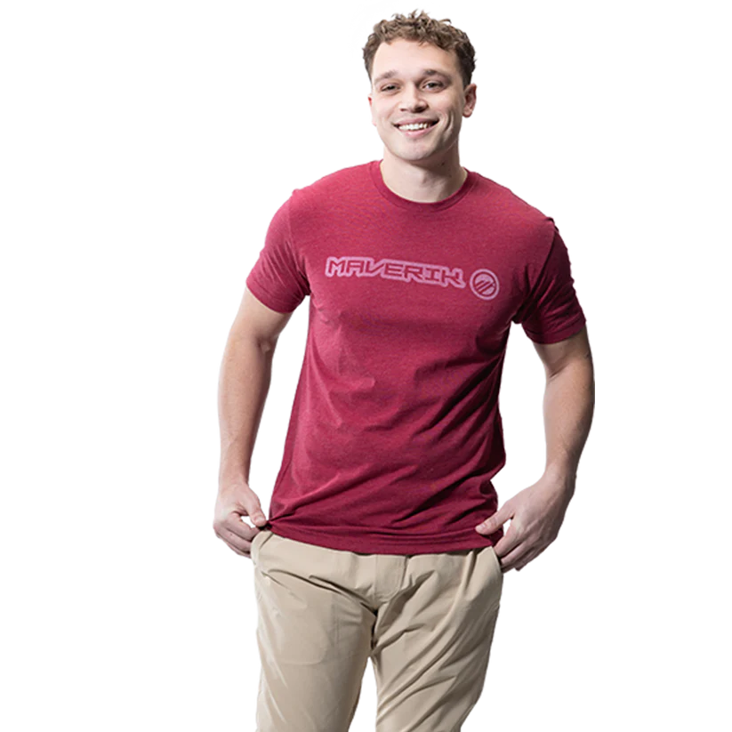 Maverik West Side T-Shirt Tee Red