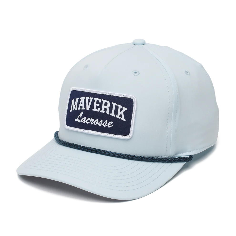 Maverik Lacrosse Navy Patch Hat