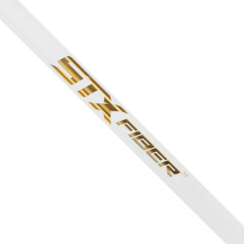 Limited Edition STX Fiber X Attack Lacrosse Shaft White/Gold