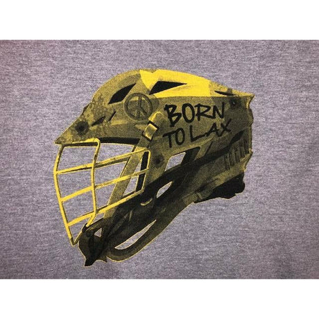 Born To Lax Tee Grey