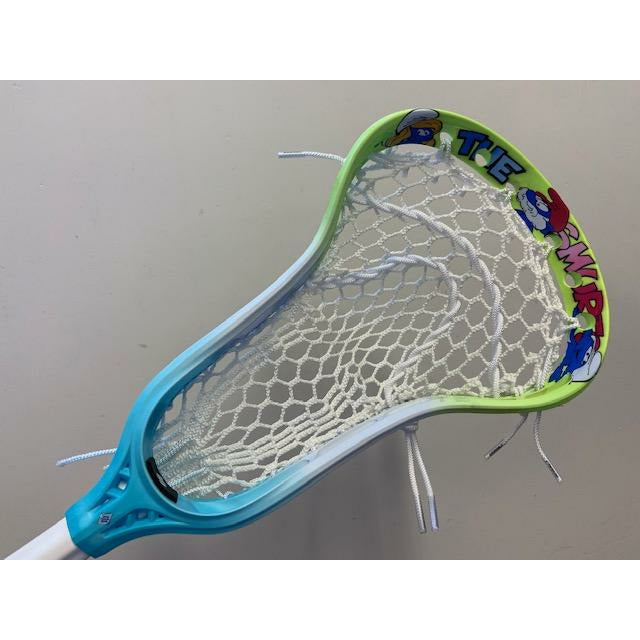 Dyed Smurfs StringKing Complete 2 Pro Midfield Women's Lacrosse Stick