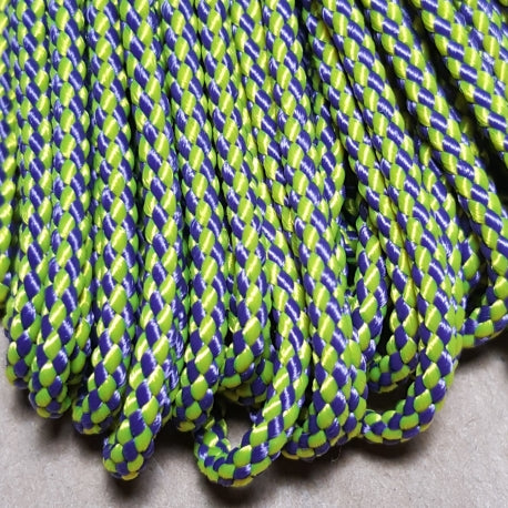 10 Yards of Custom Laxroom Premium Sidewall String Purple and Green