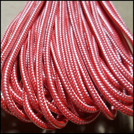 10 Yards of Laxroom Premium Crosslace for Trad Pockets Red and Grey