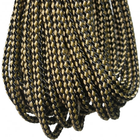 10 Yards of Custom Laxroom Premium Sidewall String Black and Gold