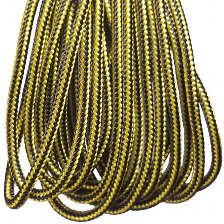 10 Yards of Laxroom Premium Crosslace for Trad Pockets Black and Yellow