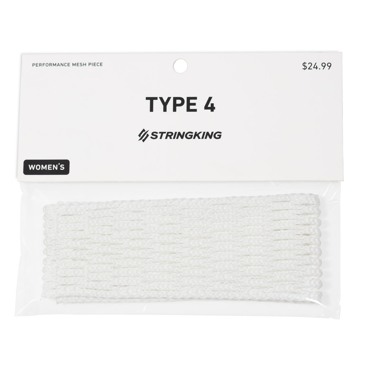 StringKing Type 4 Women's Lacrosse Mesh Piece