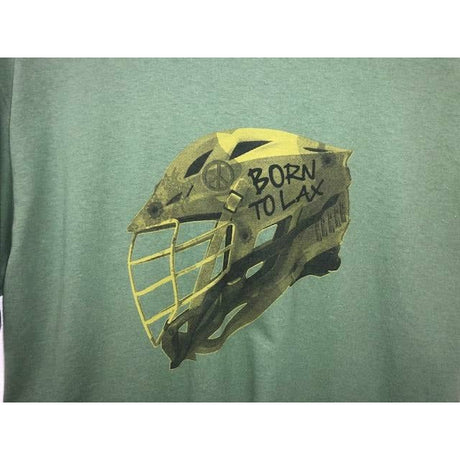 Born To Lax Tee Military Green