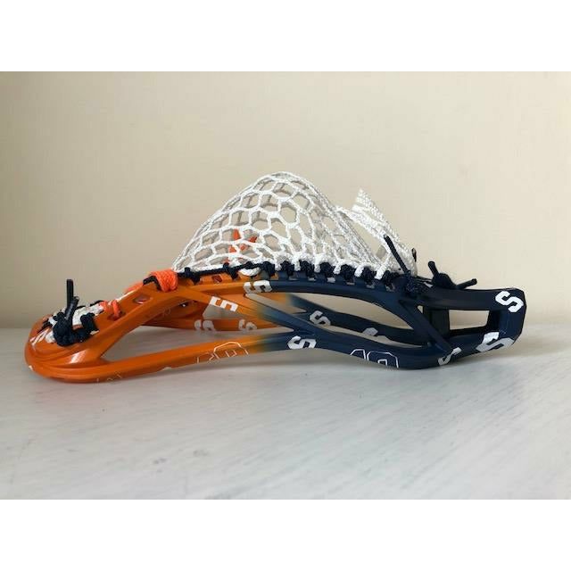 Custom Syracuse Dyed Maverik Kinetik with Stringking 4S Media Side Profile