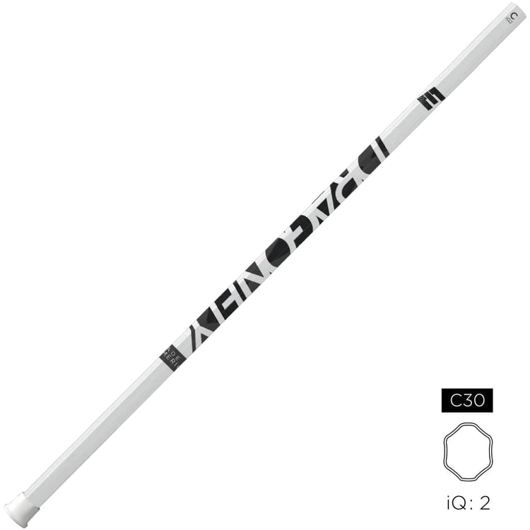 Epoch Dragonfly Elite II C30 IQ2 White Composite Attack Lacrosse Shaft White/Black