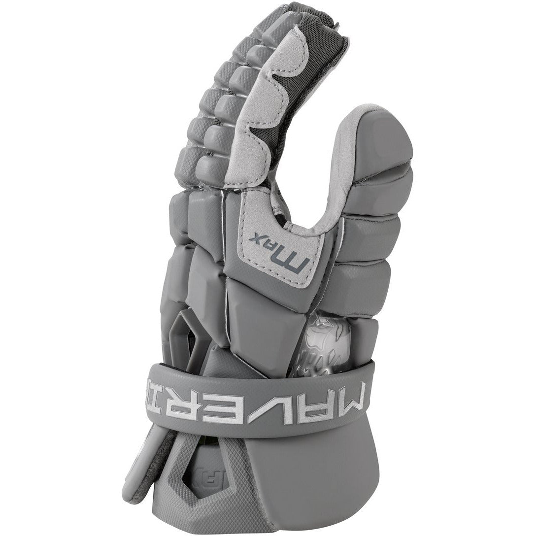 Maverik Max Lacrosse Gloves 2023 Model Grey