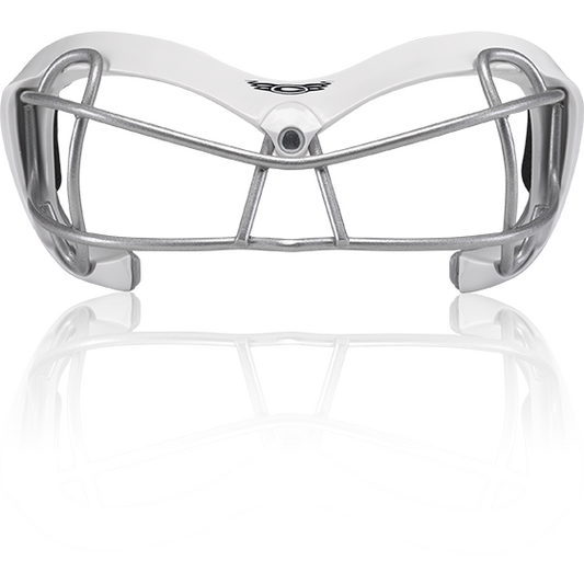 Cascade Poly Arc Women's Lacrosse Eye Mask Goggles White
