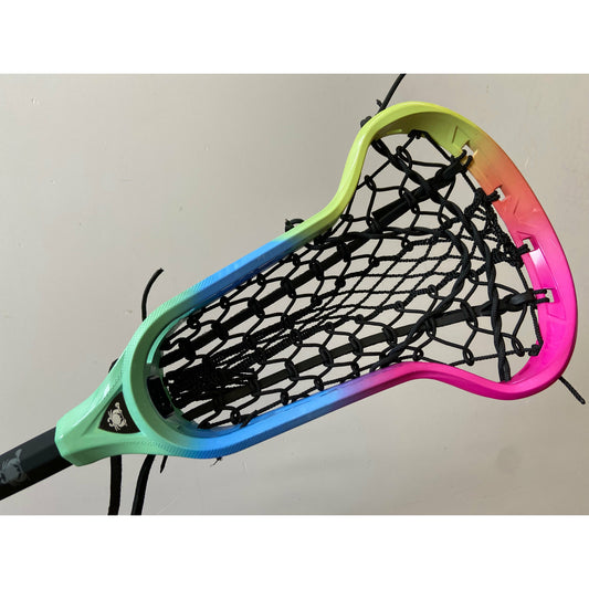 Custom Dyed Rainbow ECD Infinity Women's Complete Lacrosse Stick