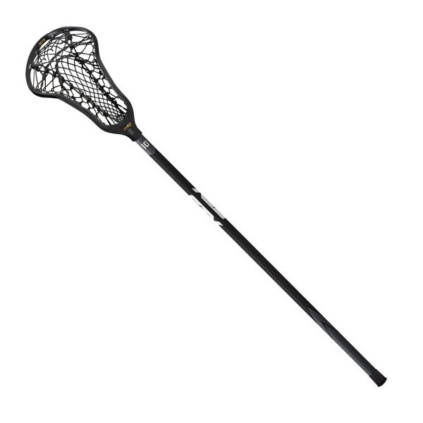 STX Crux Pro Women's Lacrosse Stick with Comp 10 Handle and Crux 2.0 Mesh Black