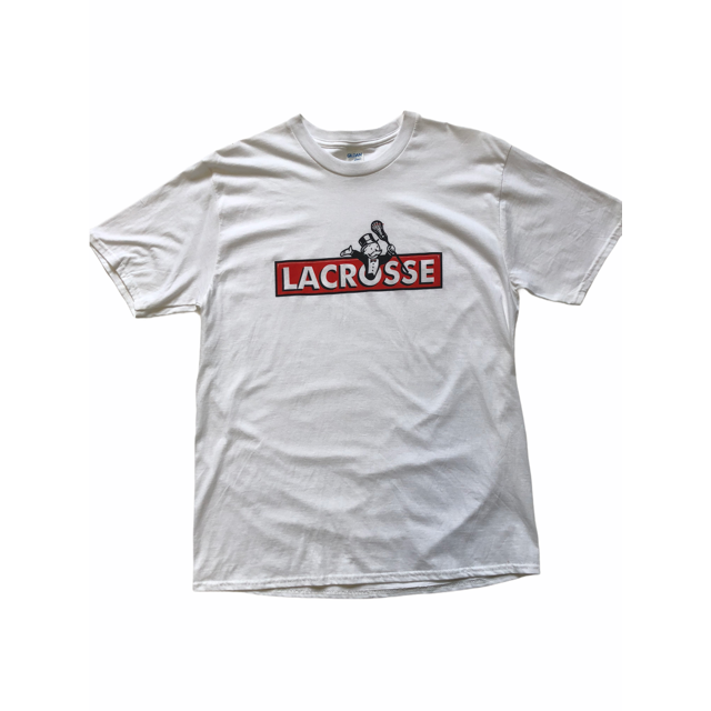 Monopoly Lacrosse Tee White