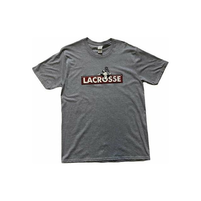 Monopoly Lacrosse Tee Grey