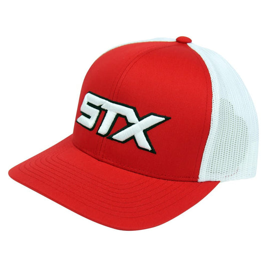 STX Mesh Snapback Red/White Lacrosse Cap