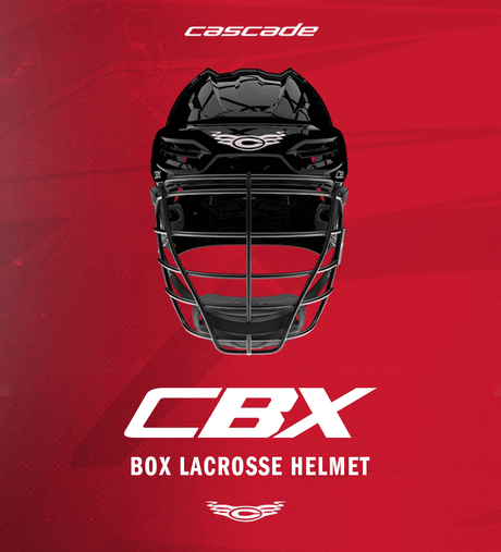 Cascade Drops The New CBX Box Lacrosse Helmet