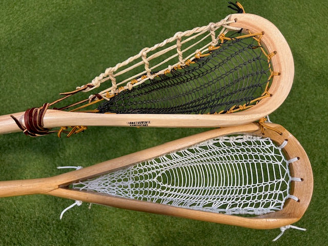 Armor Mesh Strung Wooden Lacrosse Sticks