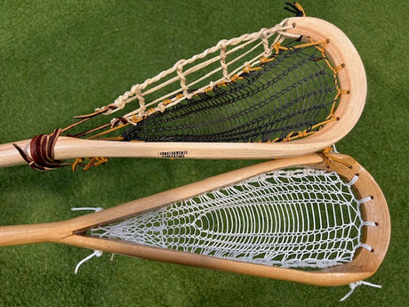 Armor Mesh Strung Wooden Lacrosse Sticks