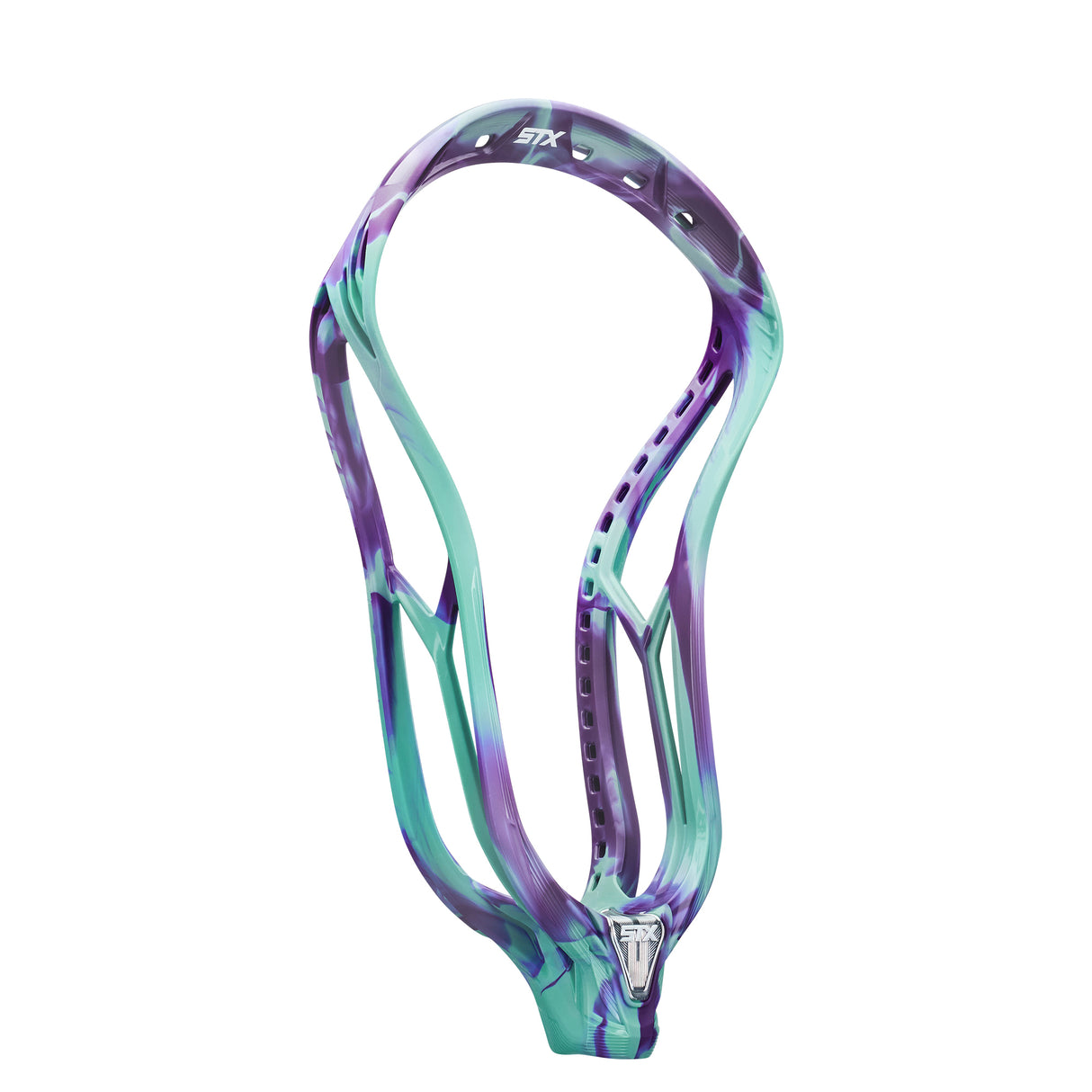 Limited Edition STX Lacrosse Surgeon 2K Unstrung Head Mint Purple Marble