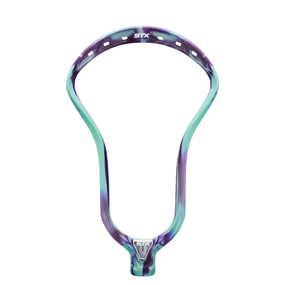 Limited Edition STX Lacrosse Surgeon 2K Unstrung Head Mint Purple Marble