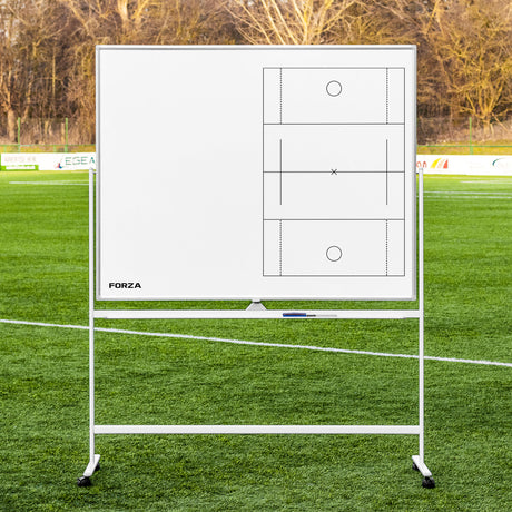 Mobile Double Sided Lacrosse Coaching White Board