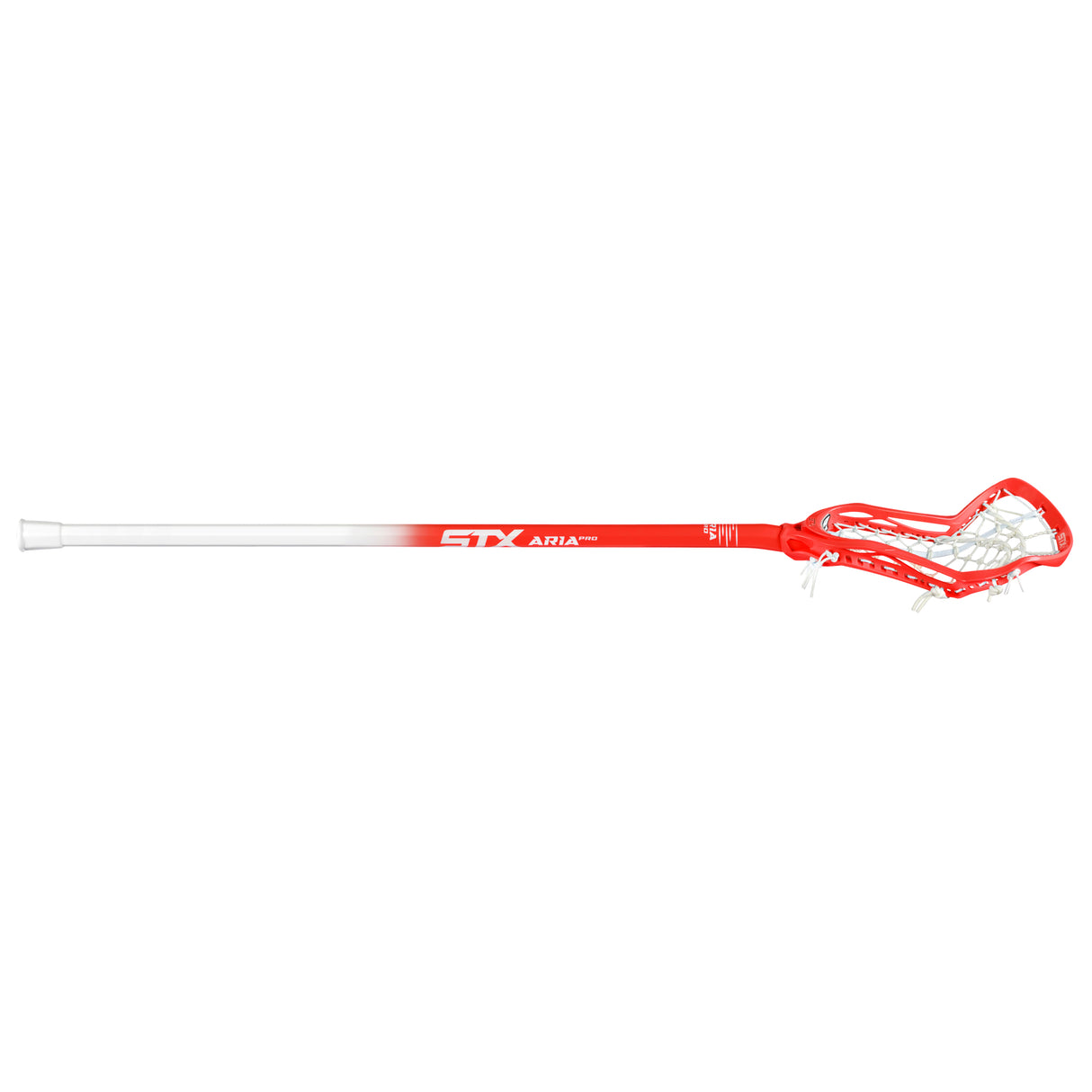 STX Aria Pro Elite Complete Women's Lacrosse Stick with Lock Pocket 2.0 Red