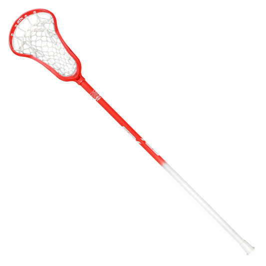 STX Aria Pro Elite Complete Women's Lacrosse Stick with Lock Pocket 2.0 Red