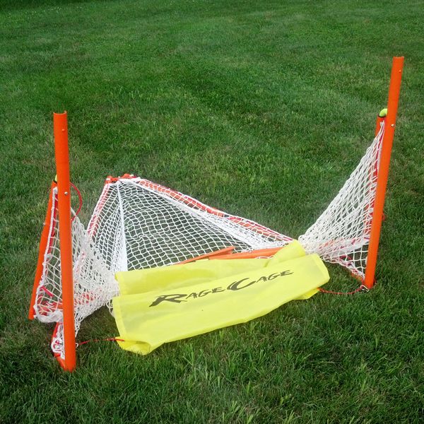 Rage Cage Box-V6 4 x 4 Folding Lacrosse Goal with 6mm Net