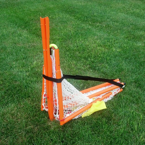 Rage Cage Box-V6 4 x 4 Folding Lacrosse Goal with 6mm Net