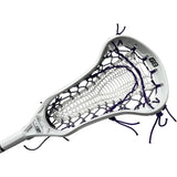 Gait Whip 2 Complete Women's Lacrosse Stick with Armour Mesh Valkyrie Pocket White/Purple