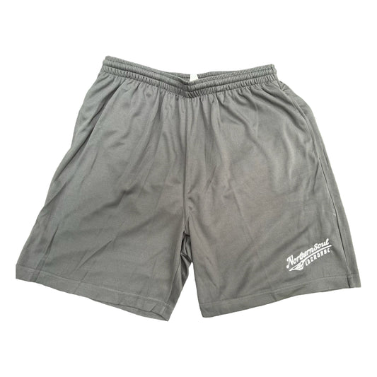 Northern Soul Lacrosse Pocketed Tech Shorts Charcoal